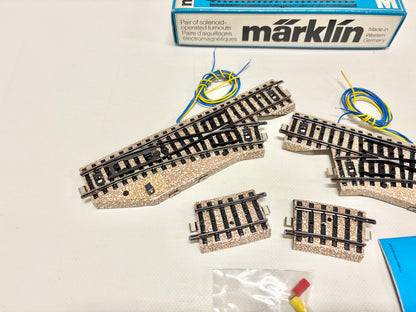 Märklin 5137 M-Gleise Weichenpaar AC H0