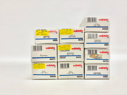 Märklin 4895 46071 46841 4678 44111 44321 4881 48751 4582 Wagen-Set Konvolut DB AC H0