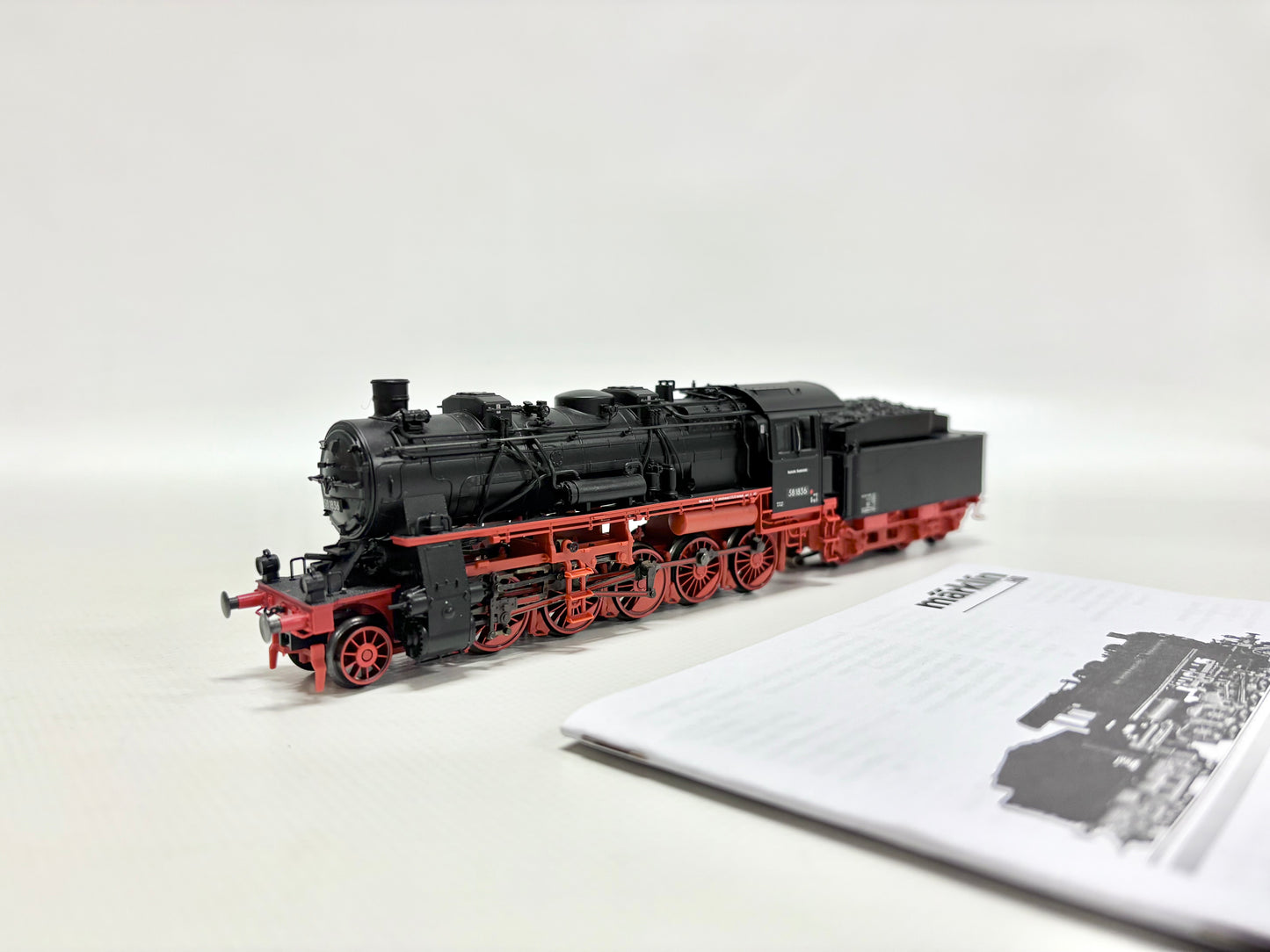 Märklin 37589 Mfx-Digital + Sound Dampflok Br 58 1836 DB AC H0