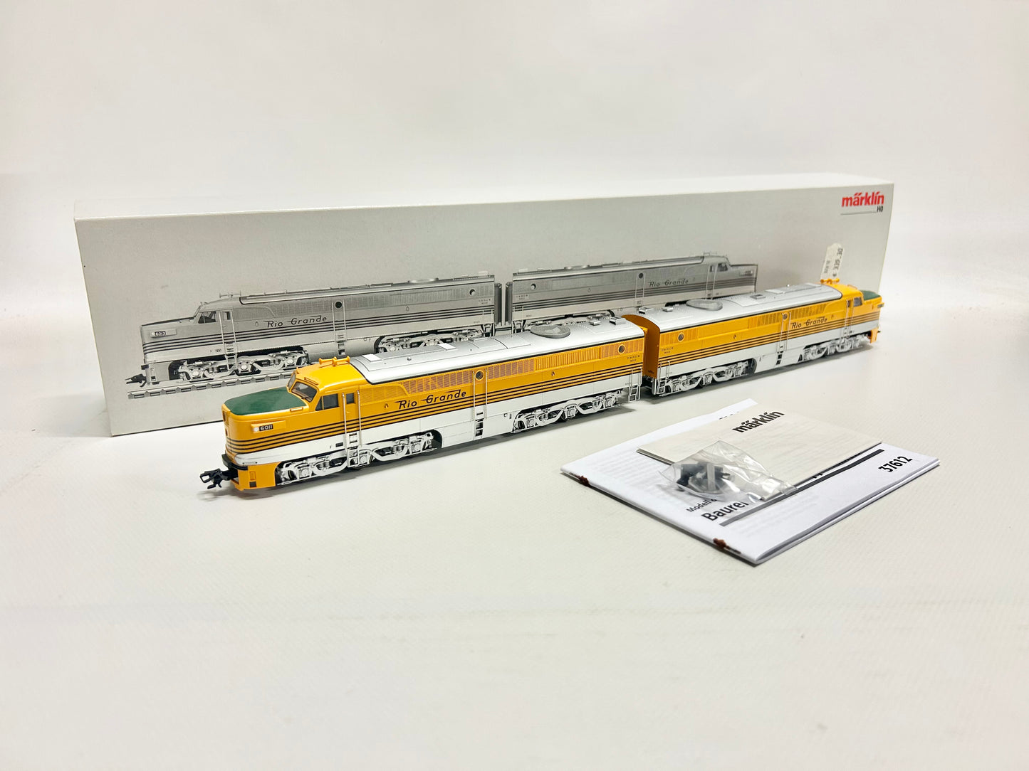 Märklin 37612 Mfx-Digital + Sound USA Diesellok PA 1 Alco Rio Grande H0