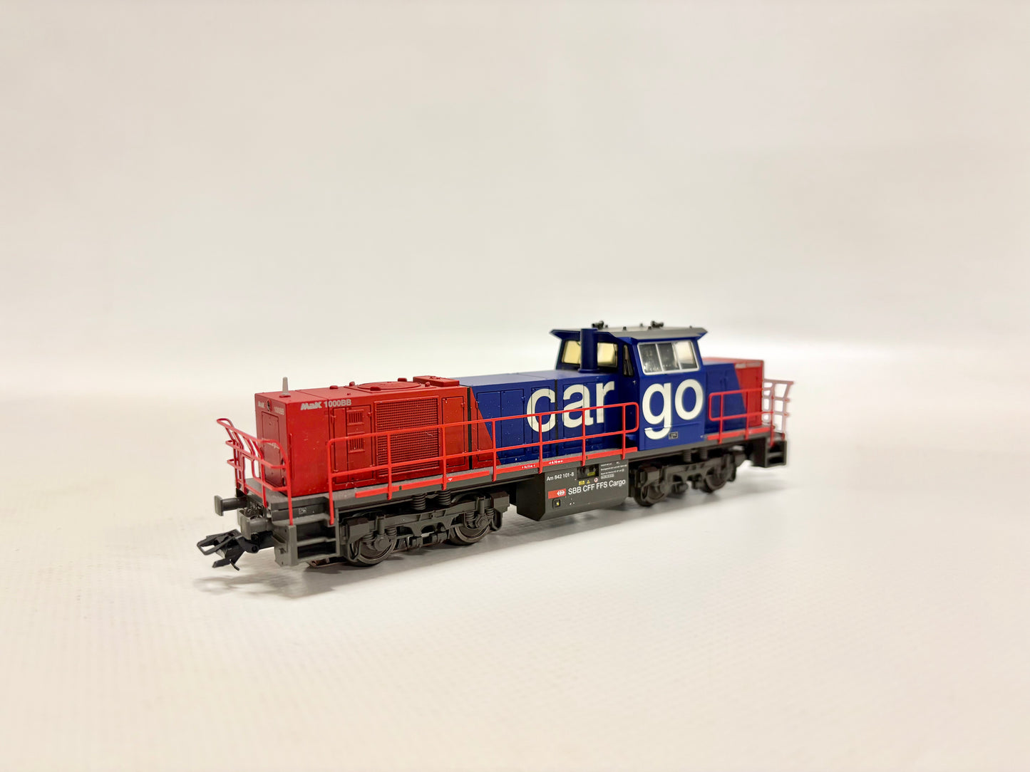 Märklin 37643 Mfx-Digital Diesellok Vossloh G800 BB SBB AC H0
