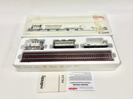 Märklin 28970 Digital Hochzeitszug Märklin & Trix mit Dampflok Glaskasten H0