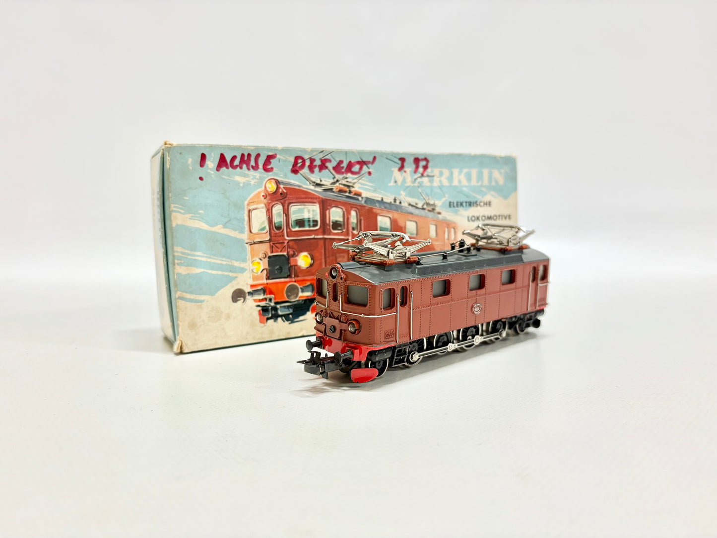 Märklin 3030 Schwedische E-Lok Da 884 SJ AC H0