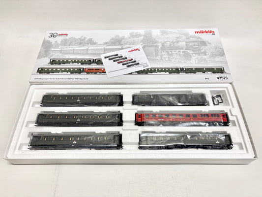 Märklin 42529 Wagen-Set Personenwagen Einheitsbauart 1928-1930 DRG AC H0
