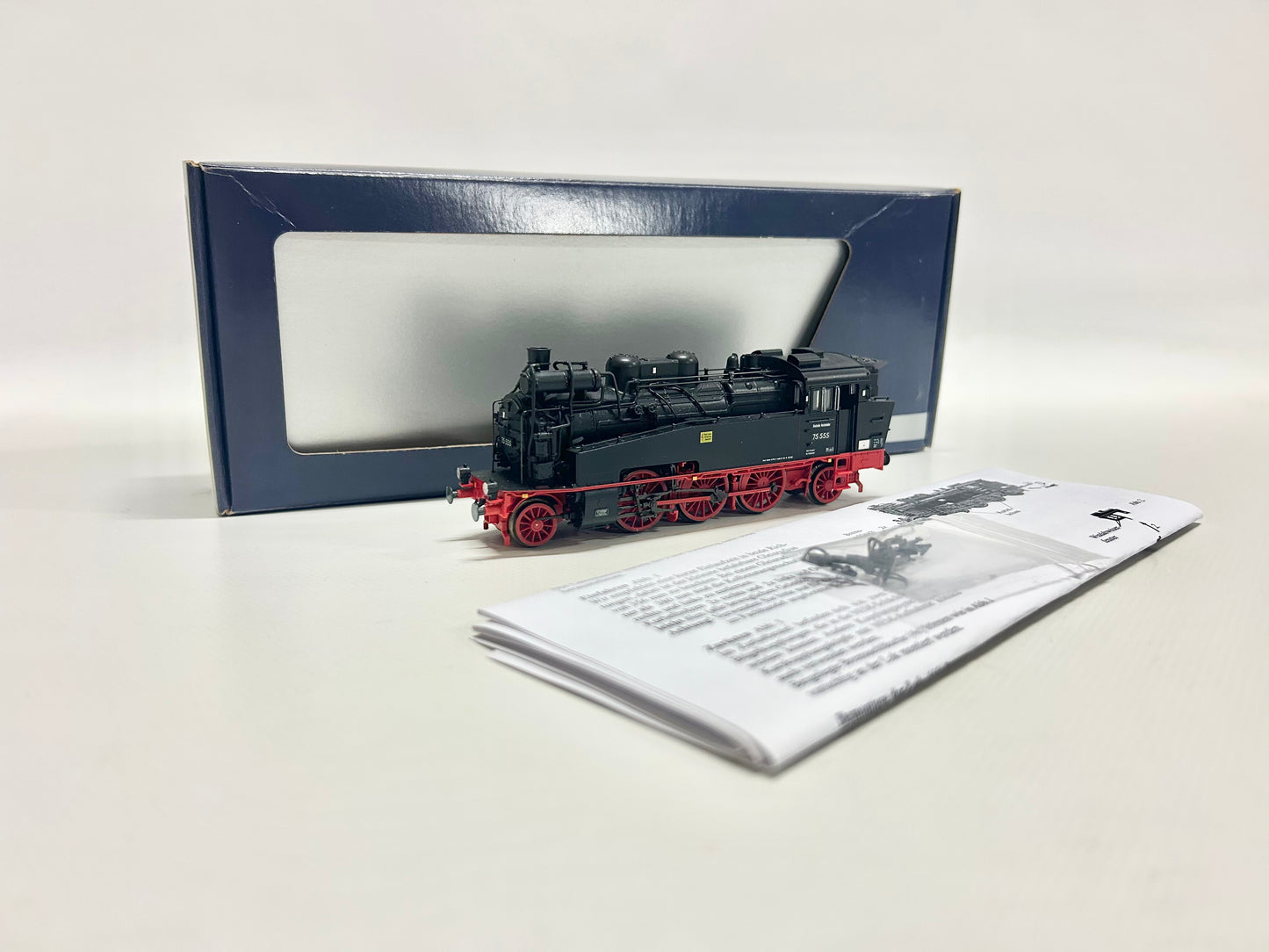Gützold 40100 DSS Dampflok Br 75 555 DR DC H0