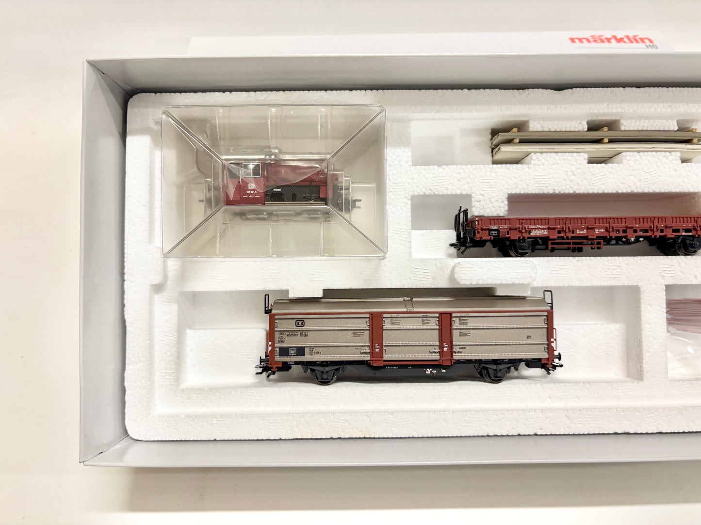 Märklin 26605 Mfx+ Digital & Sound Zugpackung Rangierdienst Köf mit Güterwagen DB AC H0