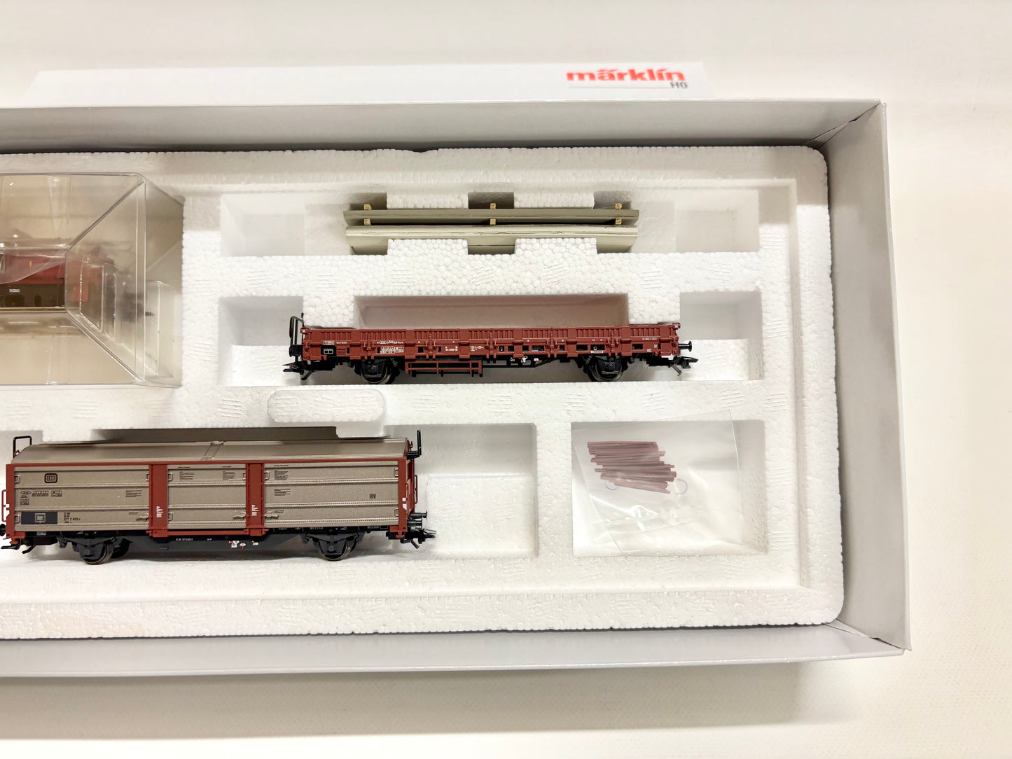 Märklin 26605 Mfx+ Digital & Sound Zugpackung Rangierdienst Köf mit Güterwagen DB AC H0