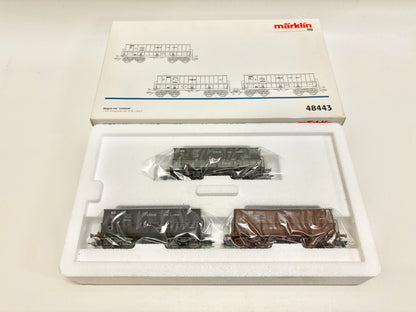 Märklin 48443 Wagen-Set Erzwagen "USINOR" SNCB AC H0