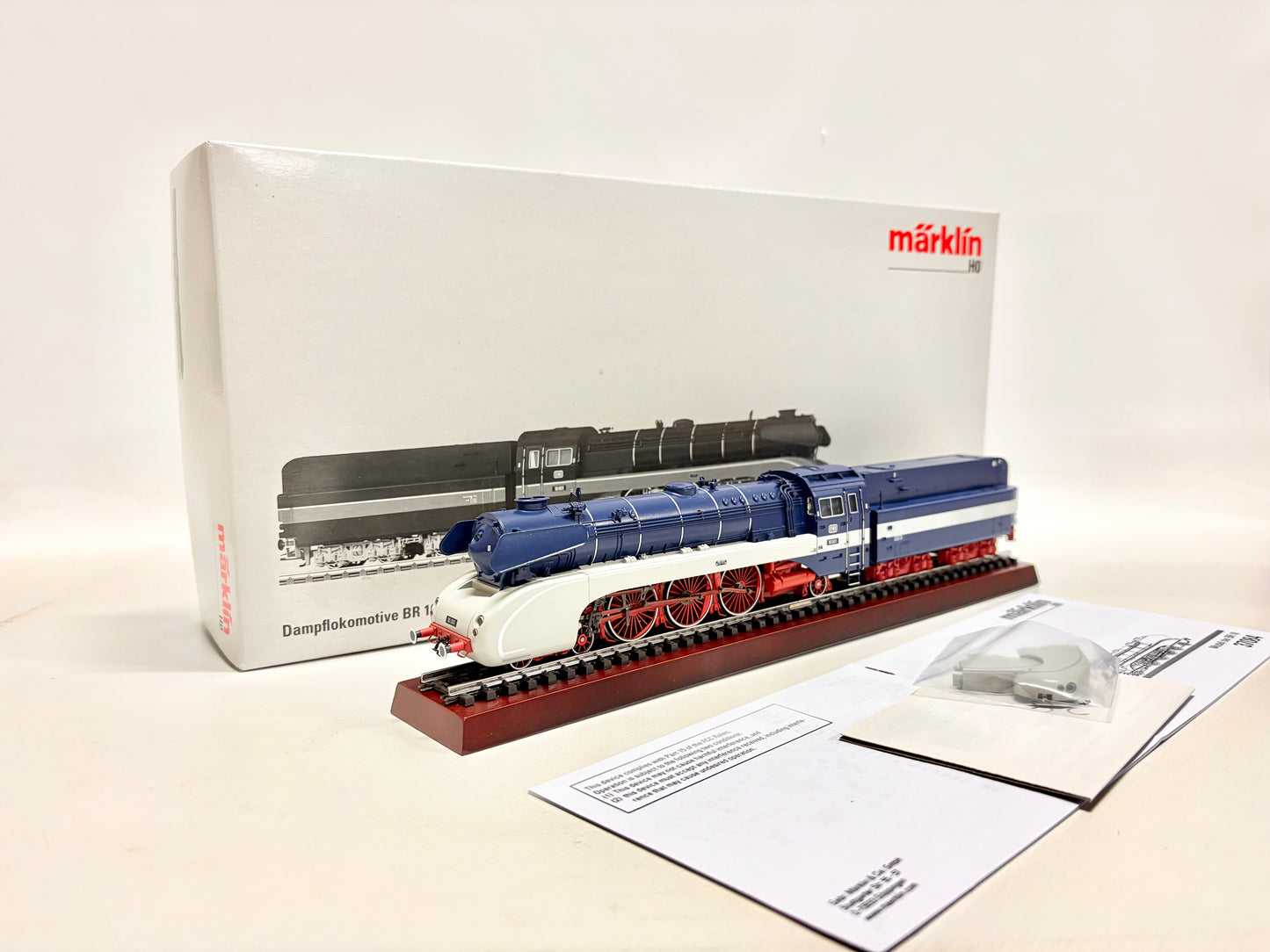 Märklin 37084 Mfx-Digital + Sound Dampflok Br 10 001 DB AC H0