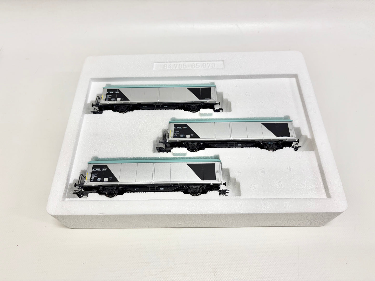Märklin 44563.003 Wagen-Set Schiebewandwagen "50 Jahre CFL" AC H0