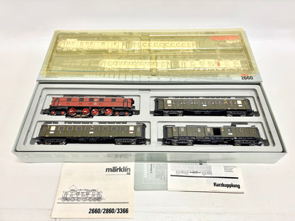 Märklin 2660 Digital Zugpackung Bayrischer Personenzug DRG AC H0