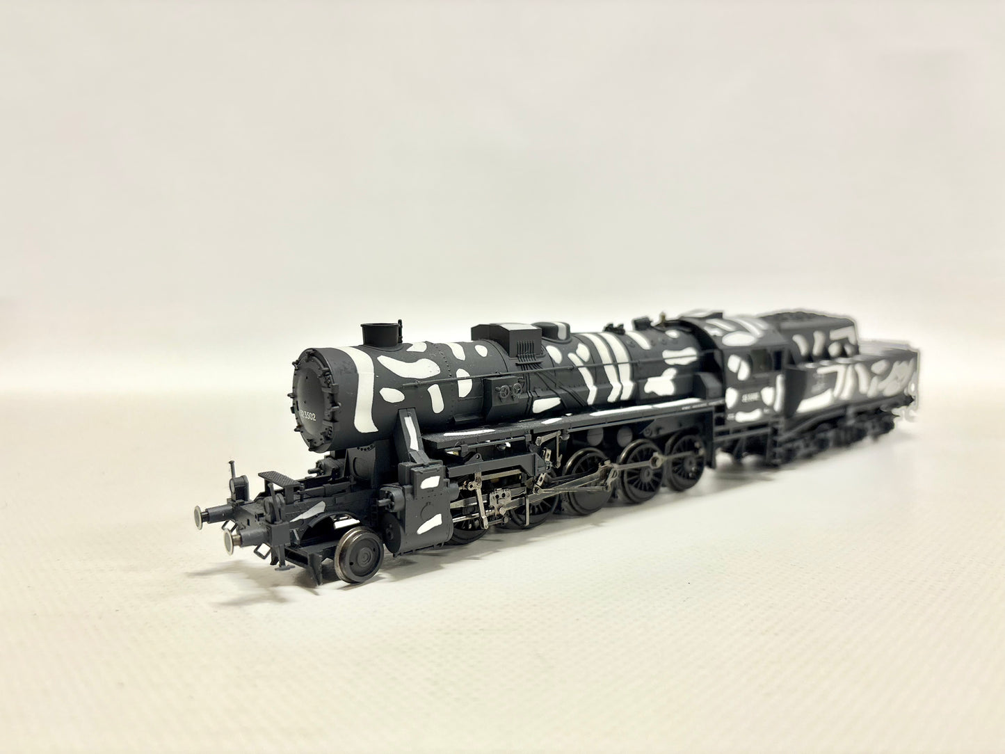 Liliput L105213 DSS Dampflok Br 52 3502 Tarnfarbe DR DC H0