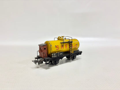 Märklin 314 Shell-Kesselwagen Guss-Güterwagen DB AC H0