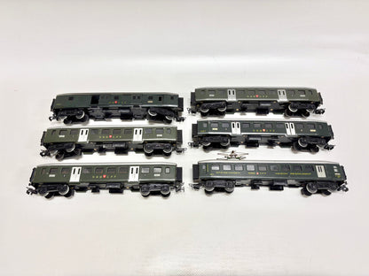 Märklin 348/1 6x Leichtstahl Schnellzugwagen 1950er Jahre SBB AC H0