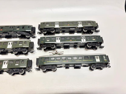 Märklin 348/1 6x Leichtstahl Schnellzugwagen 1950er Jahre SBB AC H0