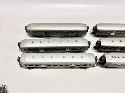Märklin 348/1 6x Leichtstahl Schnellzugwagen 1950er Jahre SBB AC H0