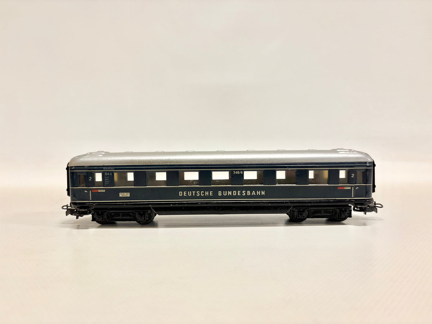 Märklin 346/6 Schürzenwagen Deutsche Bundesbahn DB AC H0