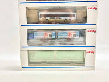 Märklin 4743 4843 4841 Wagen-Set Rollende Landstraße DB AC H0