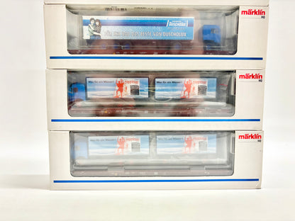 Märklin 4841 4742 4842 Wagen-Set Rollende Landstraße DB AC H0