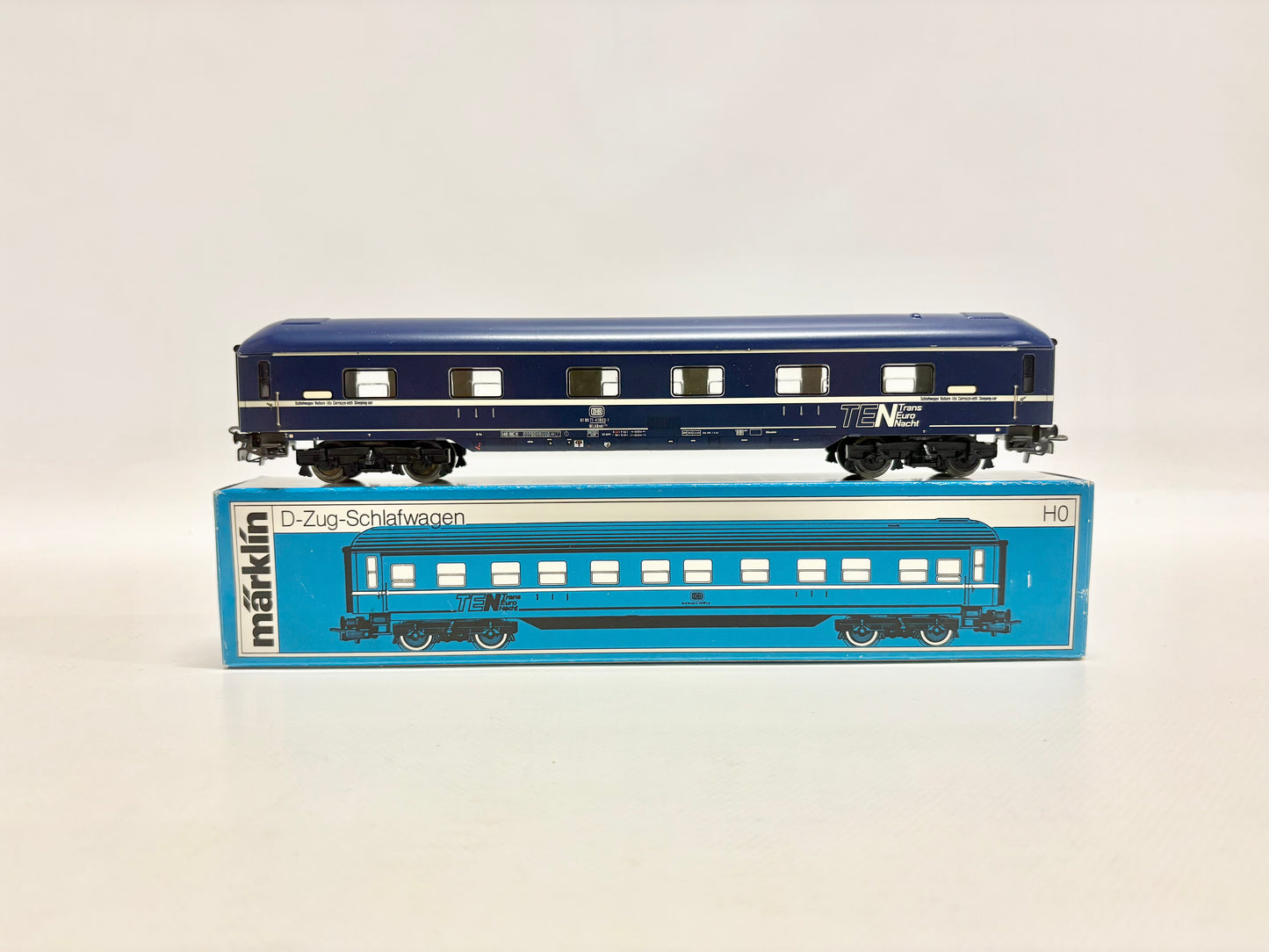 Märklin 4130 Personenwagen TEN Schlafwagen DB AC H0