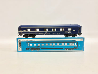 Märklin 4130 Personenwagen TEN Schlafwagen DB AC H0