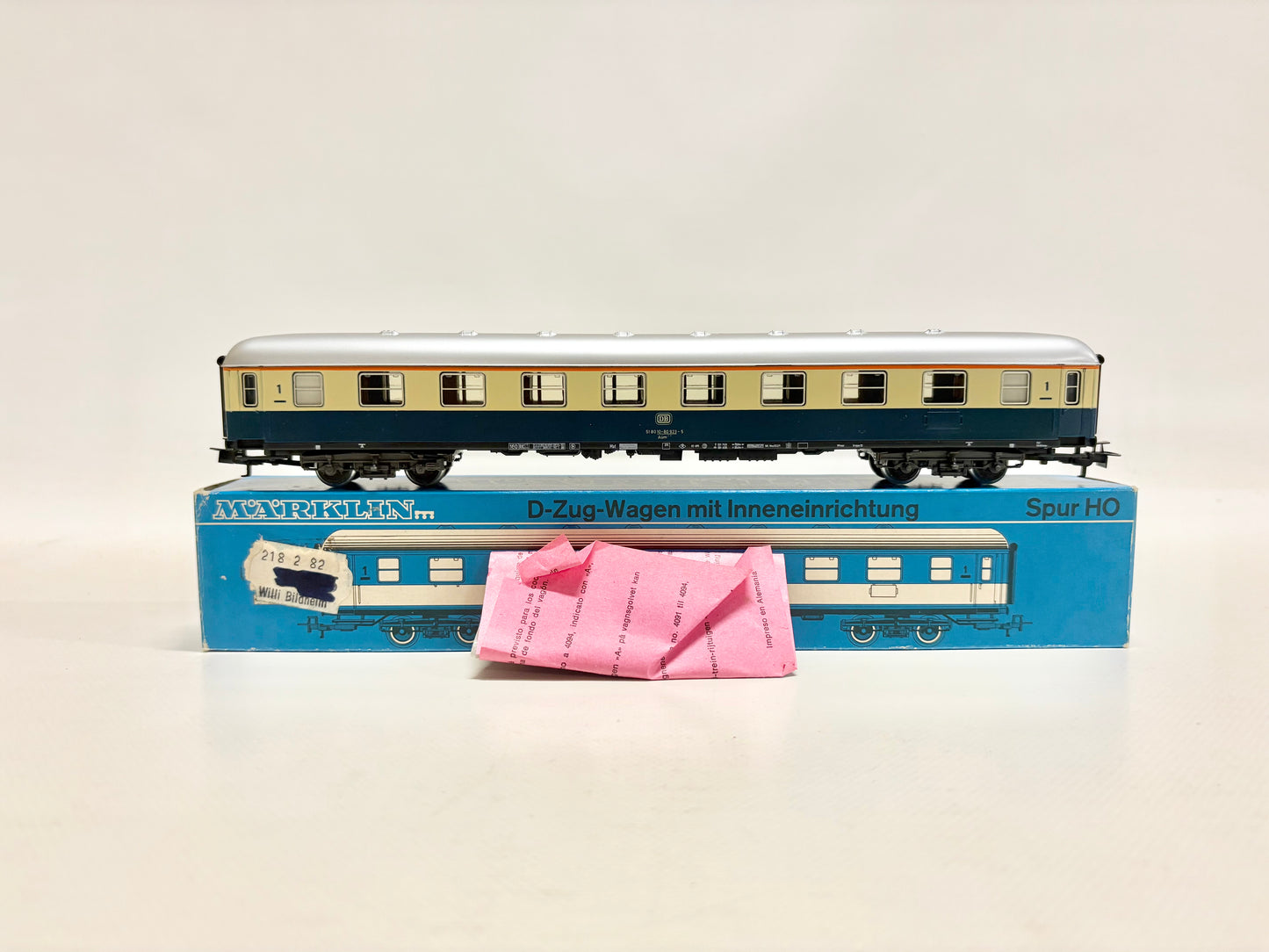 Märklin 4091 Personenwagen Schnellzugwagen DB AC H0