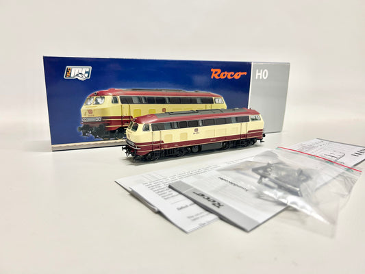 Roco 72760 Digital + Sound Diesellok Br 218 DB DC H0