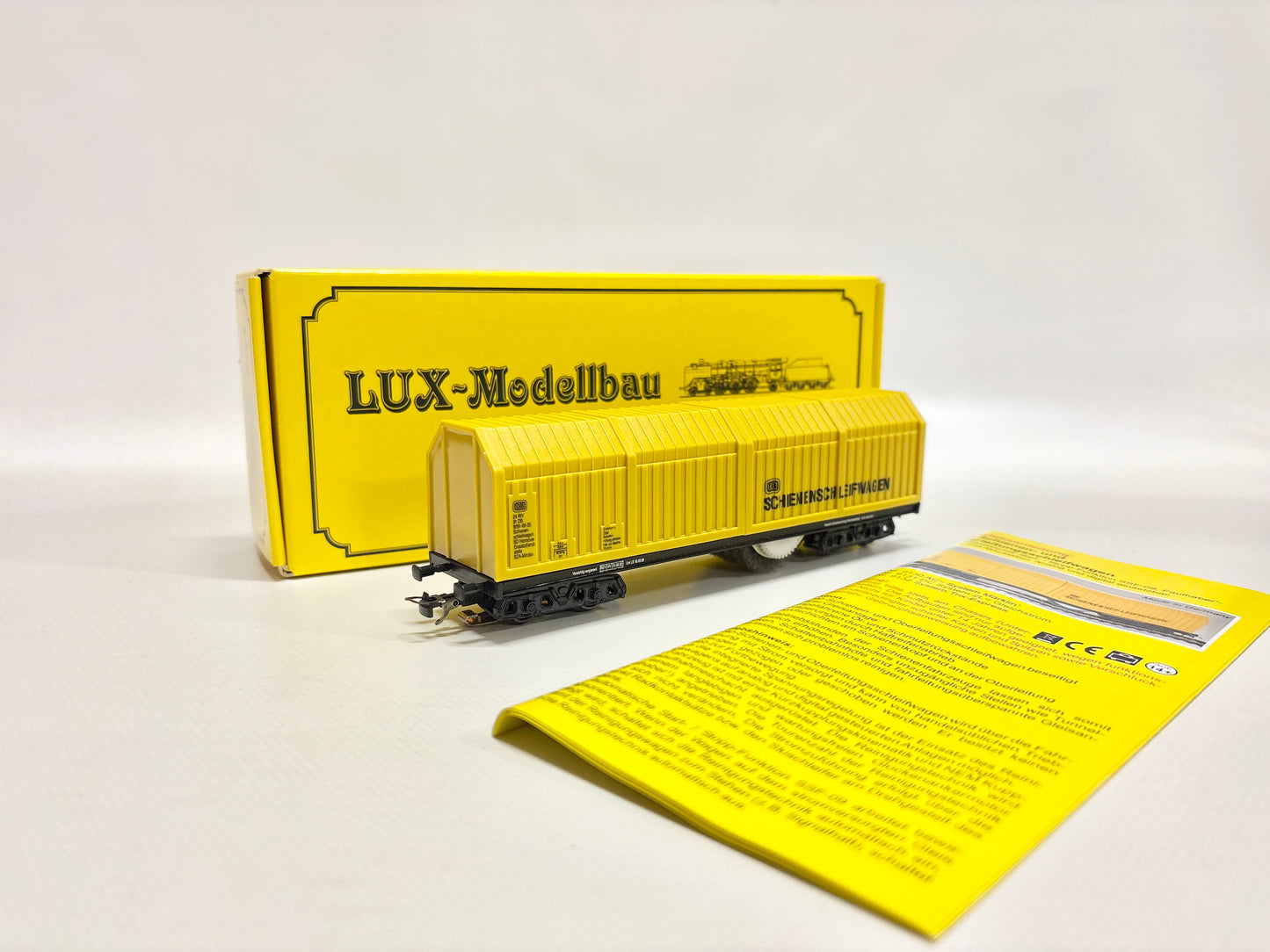 LUX 9130 Schienen- und Oberleitungsschleifwagen AC H0