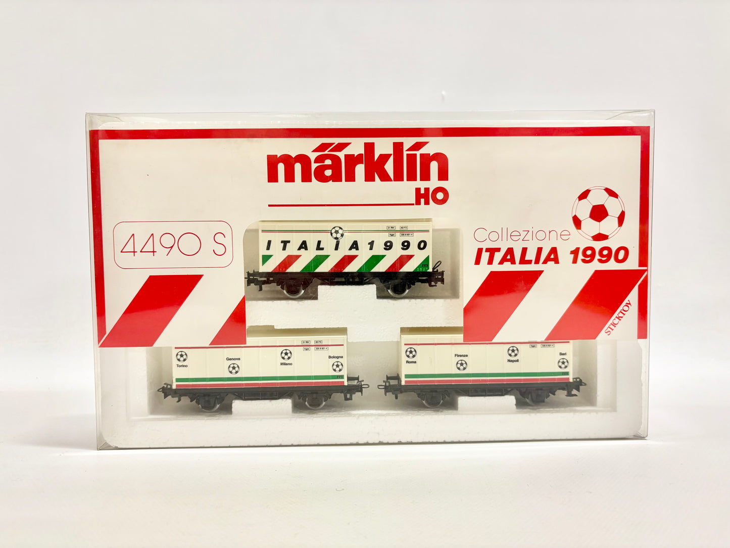 Märklin 4490S Wagen-Set Collezione Italia 1990 AC H0