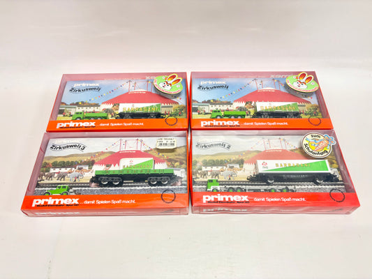 Primex 4584 4585 4586 *ungeöffnet* Wagen-Sets Zirkus Sarrasani DB AC H0