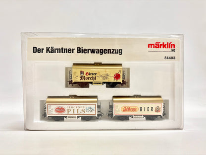 Märklin 84403 Wagen-Set "Der Kärntner Bierwagenzug" AC H0