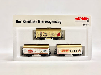 Märklin 84403 Wagen-Set "Der Kärntner Bierwagenzug" AC H0