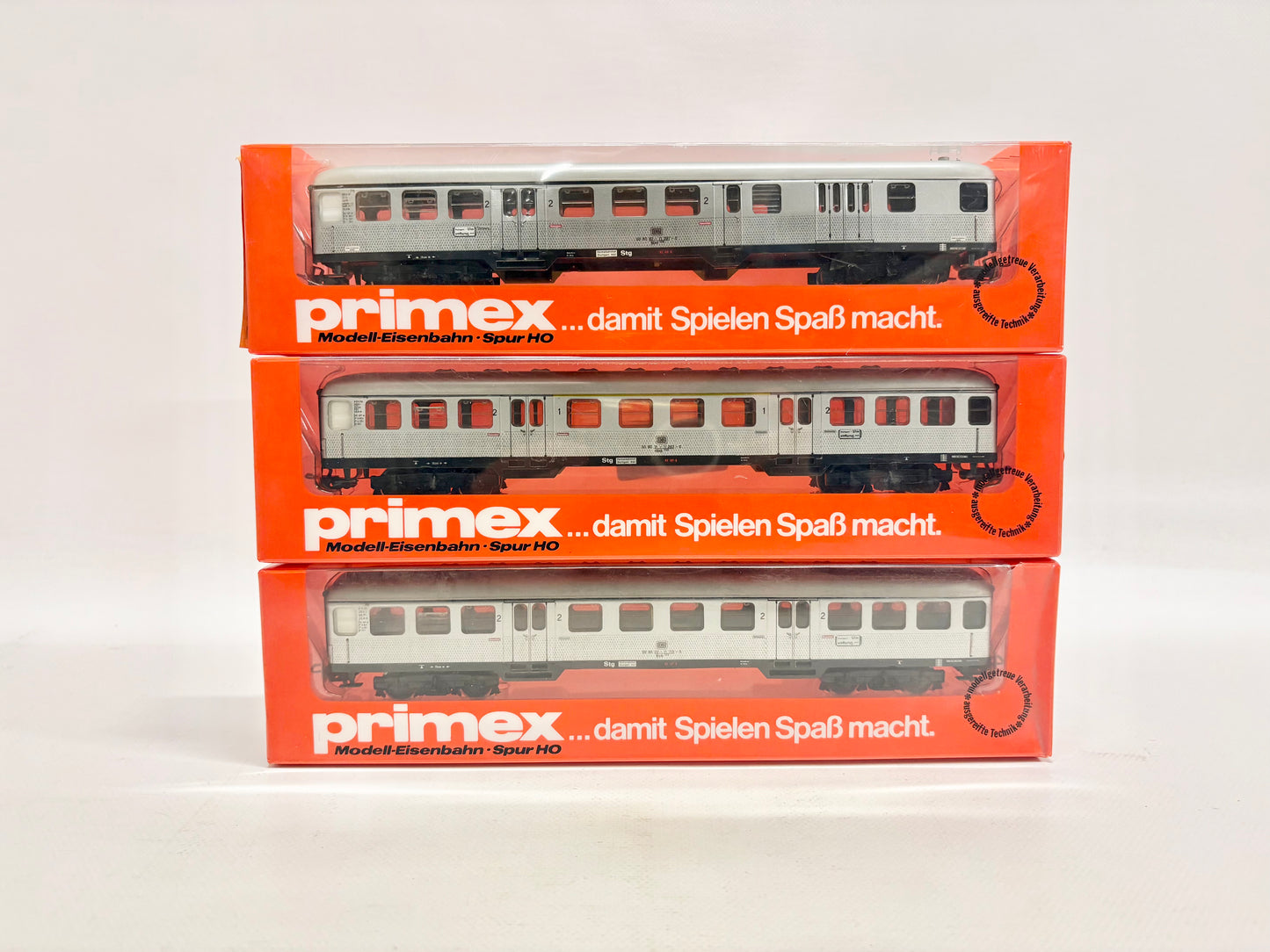 Primex 4015 4016 4017 *ungeöffnet* Silberlinge Personenwagen DB AC H0