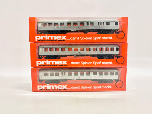 Primex 4015 4016 4017 *ungeöffnet* Silberlinge Personenwagen DB AC H0