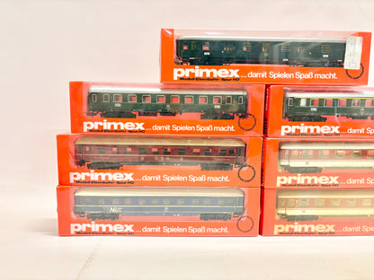 Primex 7x Personenwagen DB AC H0
