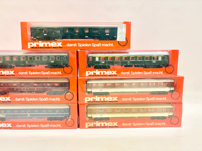 Primex 7x Personenwagen DB AC H0