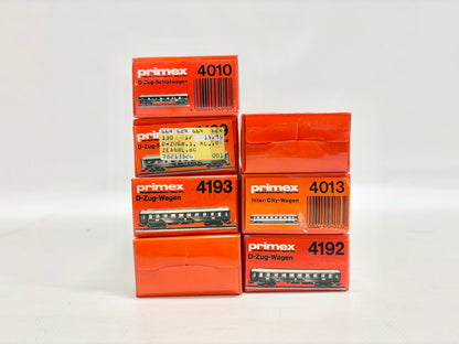 Primex 7x Personenwagen DB AC H0