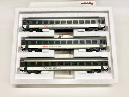 Märklin 42161 Wagen-Set Personenwagen Südostbahn SBB AC H0
