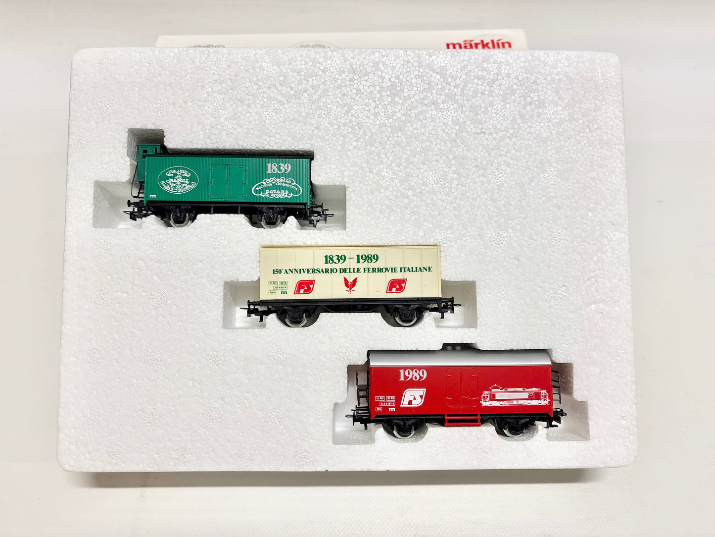 Märklin 4486 Wagen-Set Serie speciale 150 anniverario delle FS AC H0