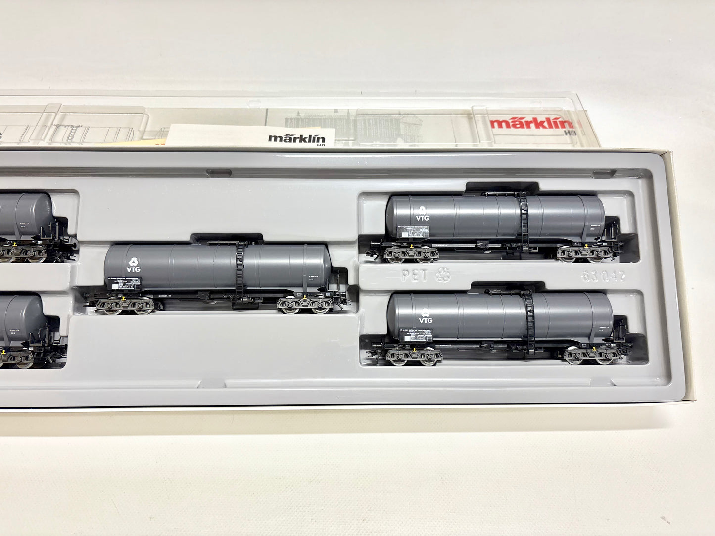 Märklin 4755 Wagen-Set Kesselwagen VTG DB AC H0