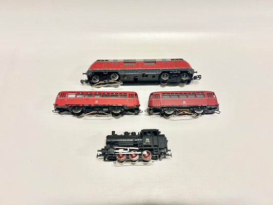 Märklin 3021 3016 + 4018 3000 Diesellok Schienenbus Dampflok Konvolut DB AC H0