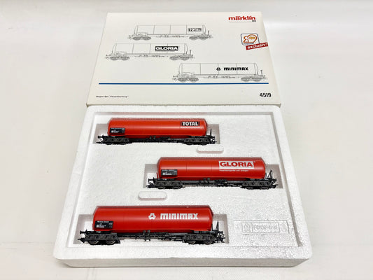 Märklin 4519 Wagen-Set Feuerlöschzug DB AC H0