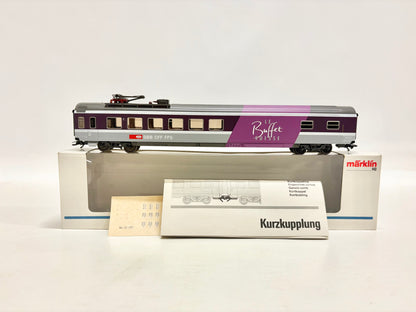 Märklin 4125 Personenwagen Speisewagen SBB AC H0