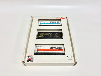 Märklin 0314 Wagen-Set Delhaize Güterwagen AC H0