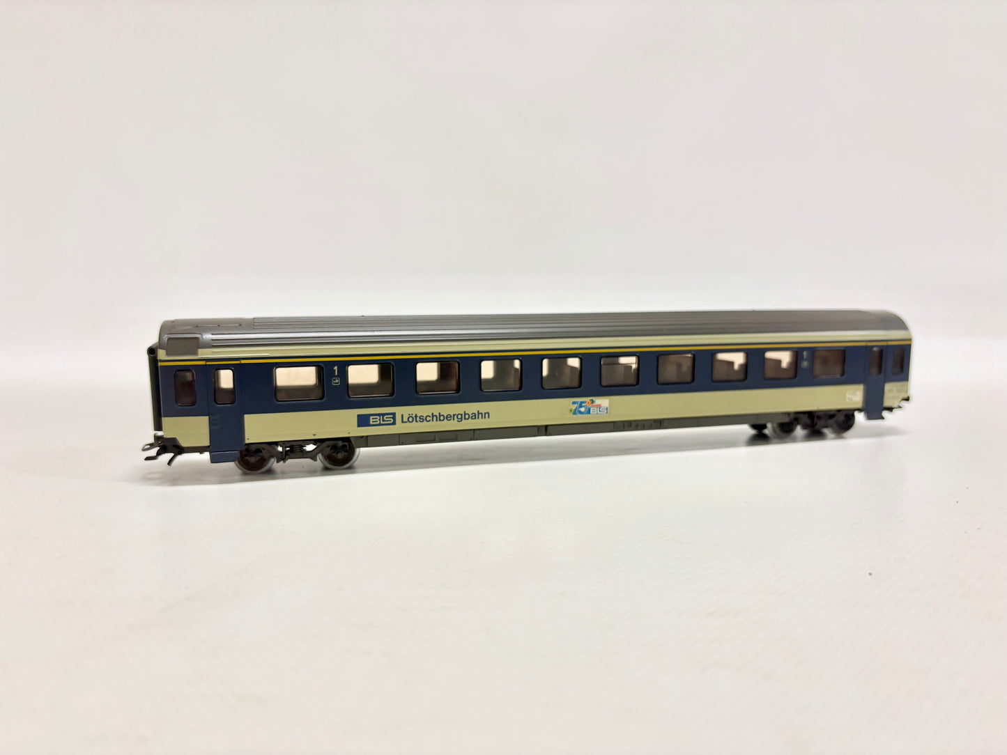 Märklin 4218 SoMo Personenwagen Schnellzugwagen "75 Jahre BLS" BLS AC H0