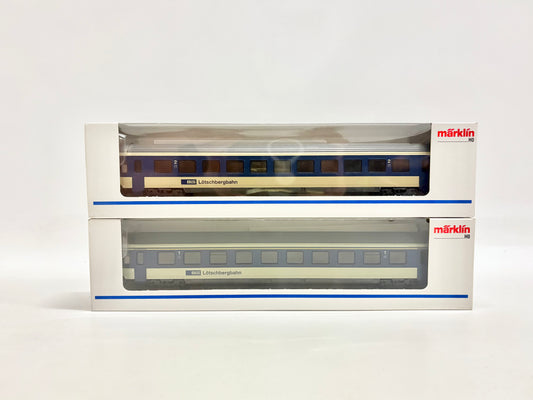 Märklin 4218 4219 Wagen-Set Schnellzugwagen BLS AC H0