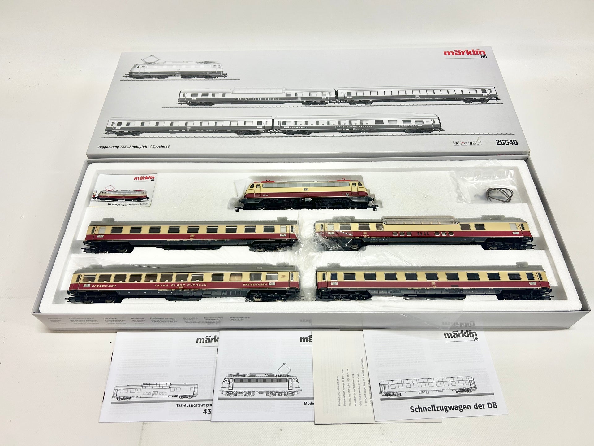 Märklin 26540 Mfx-Digital+Sound Rheinpfeil H0 Train Set – secondplay