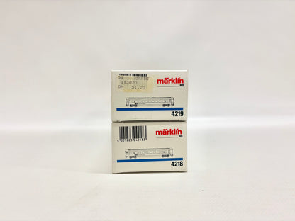 Märklin 4218 4219 Wagen-Set Schnellzugwagen BLS AC H0