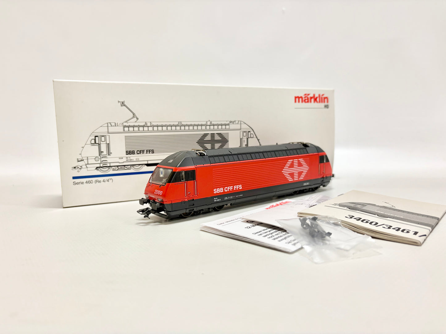 Märklin 3460 E-Lok Re 460 008-6 "La Gruyere" SBB AC H0