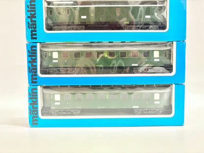 Märklin 4137 4136 Wagen-Set Schnellzugwagen DRG AC H0